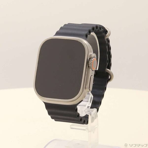 【中古】Apple(アップル) Apple Watch Ultra GPS + Cellular 49mm チタニウムケース ミッドナイトオーシャンバンド 【344-ud】 41,456円