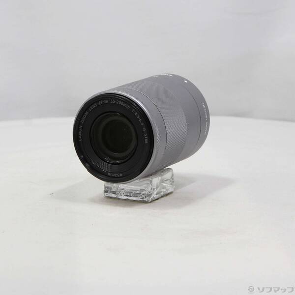 【中古】Canon(キヤノン) EF-M55-200MM F4.5-6.3 IS STM シルバー 【352-ud】