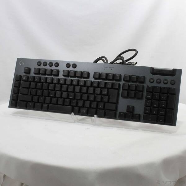 【中古】logicool(ロジクール) G813 RGBメカニカル ゲーミングキーボード G813-CK クリッキー 【377-ud】