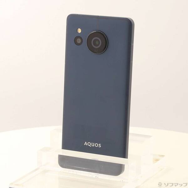 【中古】SHARP(シャープ) AQUOS sense8 128GB コバルトブラック SH-M26 SIMフリー 【198-ud】