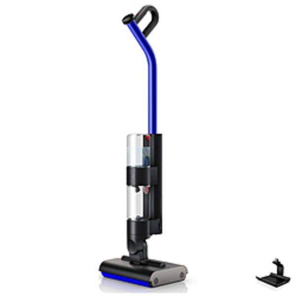 【中古】Dyson(ダイソン) 〔展示品〕 Dyson WashG1 ウルトラブルー／マットブラック WR01 ［紙パックレス式 ／コードレス ／水拭き対応］ 【305-ud】
