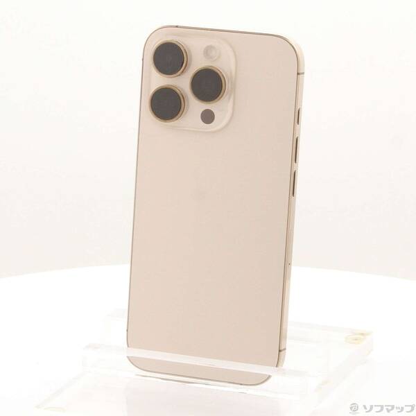 【中古】Apple(アップル) iPhone16 Pro 256GB デザートチタニウム MYN23J/A SIMフリー 【368-ud】