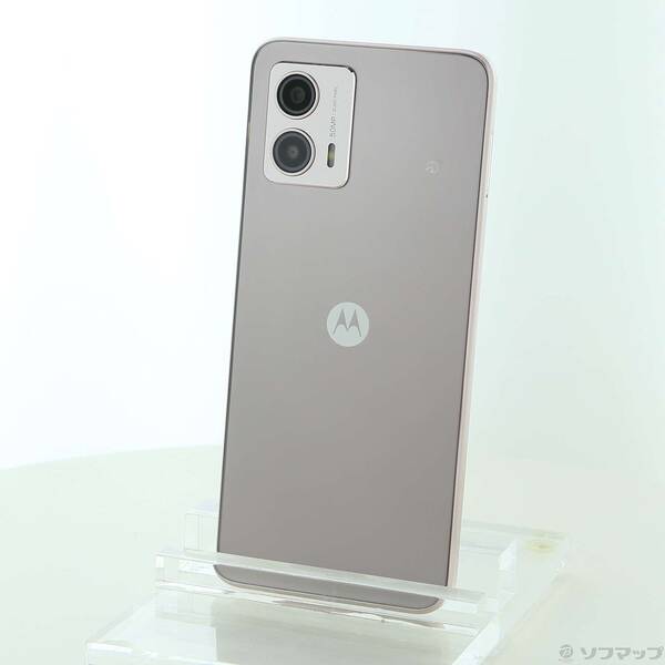 【中古】Motorola(モトローラ) moto g53y 5G 128GB ペールピンク MOSAD3 Y!mobile SIM無償性 【269-ud】