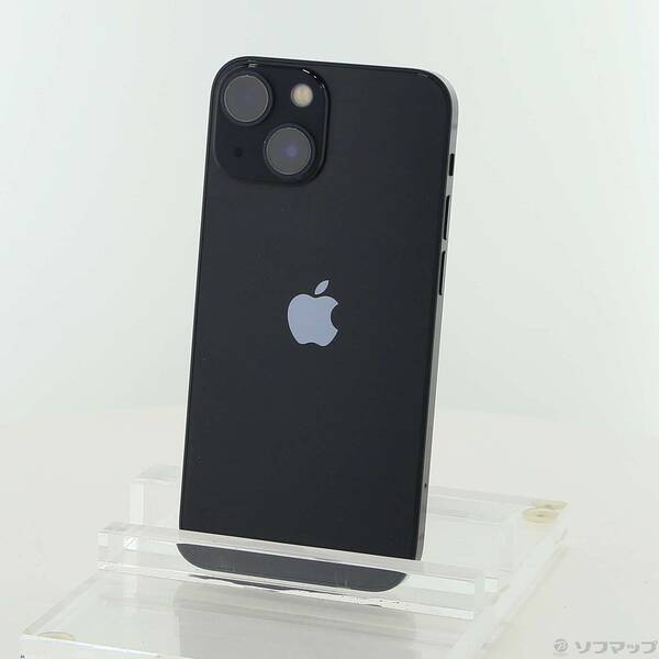 【中古】Apple(アップル) iPhone13 mini 128GB ミッドナイト MLJC3J／A SIMフリー 【377-ud】