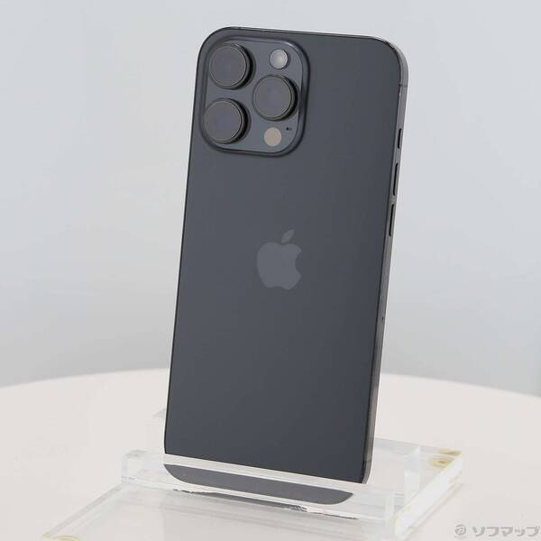 【中古】Apple(アップル) iPhone16 Pro Max 1TB ブラックチタニウム MYWQ3J/A SIMフリー 【262-ud】