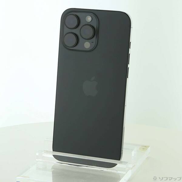 【中古】Apple(アップル) iPhone16 Pro Max 512GB ブラックチタニウム MYWL3J／A SIMフリー 【344-ud】
