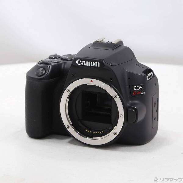 【中古】Canon(キヤノン) EOS Kiss X10黒いこと(W) 【198-ud】