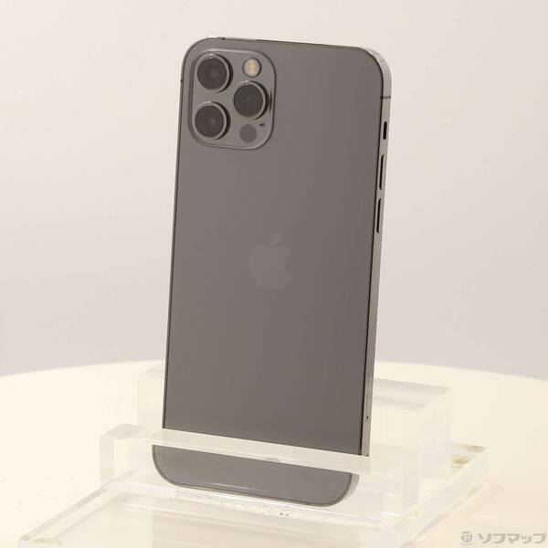 【中古】Apple(アップル) iPhone12 Pro 256GB グラファイト MGM93J／A SIMフリー 【196-ud】