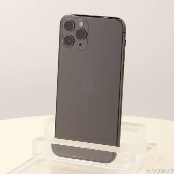 【中古】Apple(アップル) iPhone11 Pro 256GB スペースグレイ MWC72J／A SIMフリー 【344-ud】