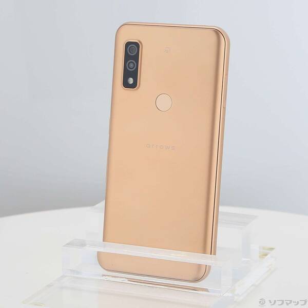 中古】FUJITSU(富士通） arrows We 64GB ローズゴールド FCG01 au SIM