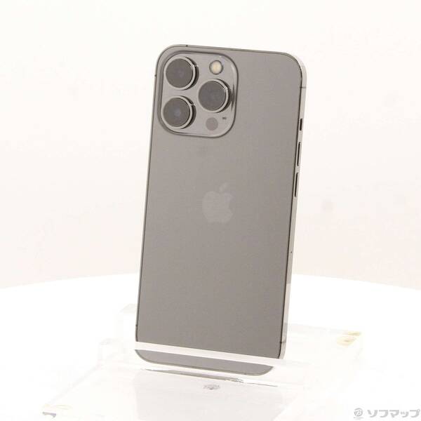 【中古】Apple(アップル) iPhone13 Pro 256GB グラファイト MLUN3J／A SIMフリー 【269-ud】