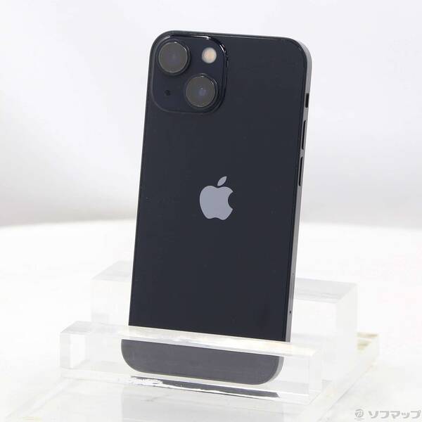 【中古】Apple(アップル) iPhone13 mini 256GB ミッドナイト MLJJ3J／A SIMフリー 【258-ud】
