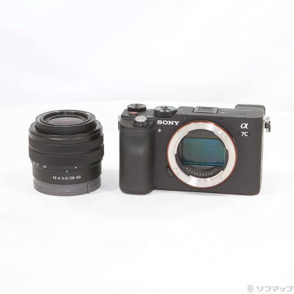 【中古】SONY(ソニー) α7C ズームレンズキット ブラック ILCE-7CL B 【297-ud】