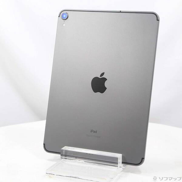 【中古】Apple(アップル) iPad Pro 11インチ 256GB スペースグレイ MU102J／A docomoロック解除SIMフリー 【371-ud】