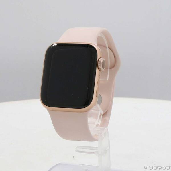 【中古】Apple(アップル) Apple Watch Series 6 GPS 40mm ゴールドアルミニウムケース ピンクサンドスポーツバンド 【198-ud】