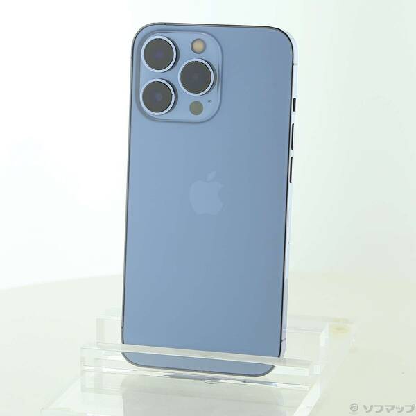 【中古】Apple(アップル) iPhone13 Pro 512GB シエラブルー MLV03J／A SIMフリー 【371-ud】