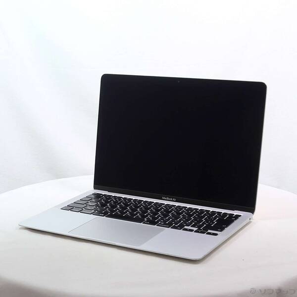 【中古】Apple(アップル) MacBook Air 13.3-inch Late-2020 MGNA3J／A Apple M1 8コアCPU_8コアGPU 16GB SSD2TB シルバー 〔26.1 Tahoe〕 【349-ud】