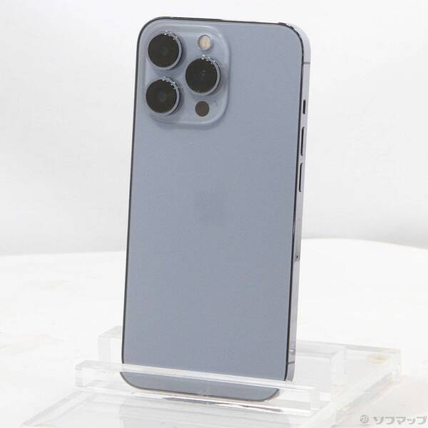 【中古】Apple(アップル) iPhone13 Pro 256GB シエラブルー MLUU3J／A SIMフリー 【276-ud】