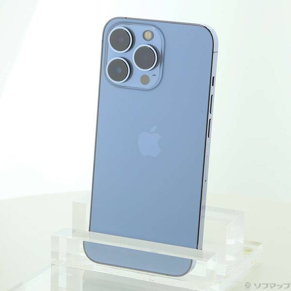 【中古】Apple(アップル) iPhone13 Pro 256GB シエラブルー MLUU3J／A SIMフリー 【276-ud】