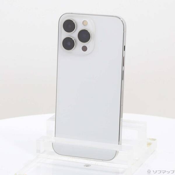 【中古】Apple(アップル) iPhone13 Pro 256GB シルバー MLUP3J／A SIMフリー 【297-ud】