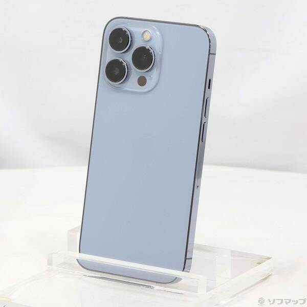 【中古】Apple(アップル) iPhone13 Pro 256GB シエラブルー MLUU3J／A SIMフリー 【377-ud】