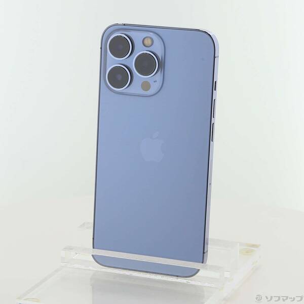 【中古】Apple(アップル) iPhone13 Pro 256GB シエラブルー MLUU3J／A SIMフリー 【368-ud】