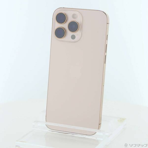 【中古】Apple(アップル) iPhone16 Pro Max 256GB デザートチタニウム 3N530J／A SIMフリー 【348-ud】
