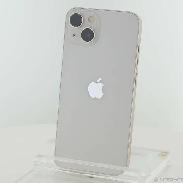 【中古】Apple(アップル) iPhone13 128GB スターライト MLND3J／A SIMフリー 【377-ud】｜ソフマップ中古専門店 34,436円