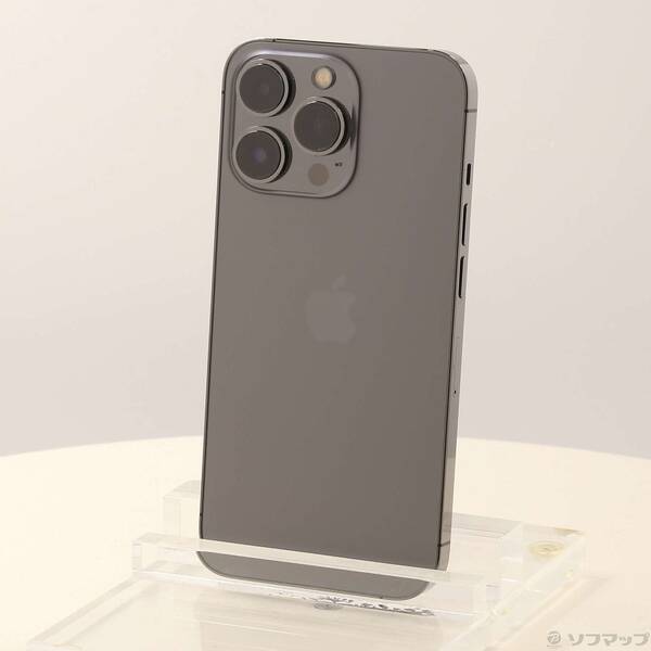 【中古】Apple(アップル) iPhone13 Pro 256GB グラファイト MLUN3J／A SIMフリー 【196-ud】