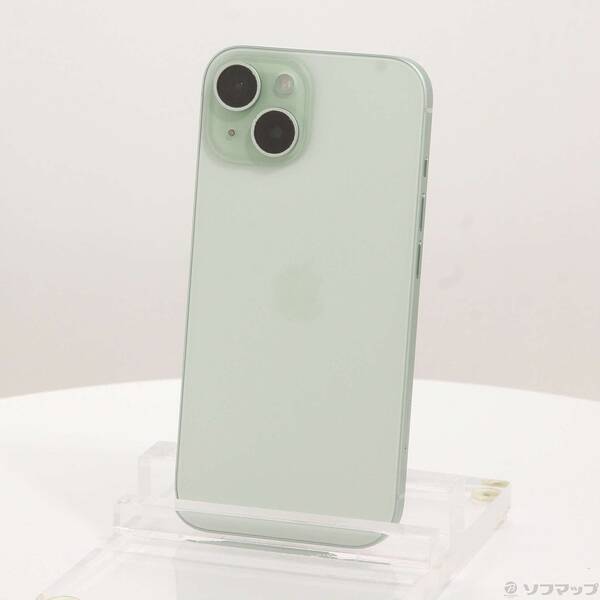 【中古】Apple(アップル) iPhone15 128GB グリーン MTMM3J／A SIMフリー 【198-ud】 57,348円