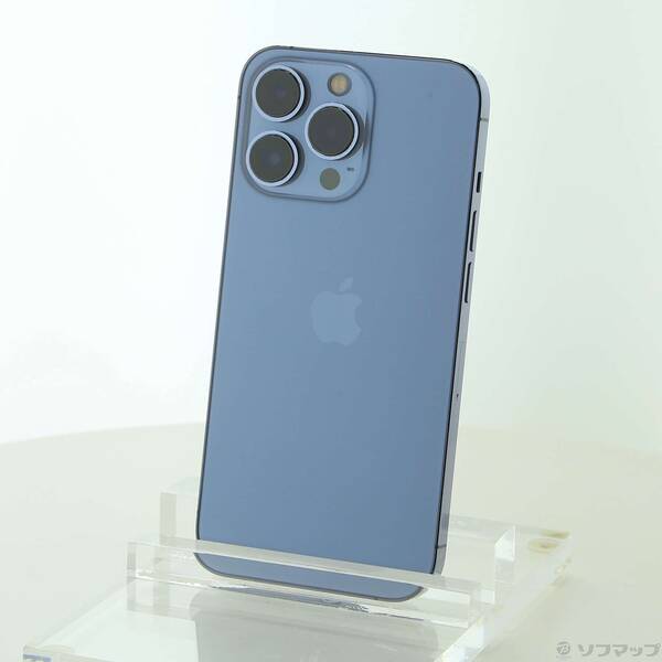 【中古】Apple(アップル) iPhone13 Pro 256GB シエラブルー MLUU3J／A SIMフリー 【344-ud】