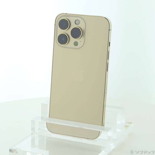 【中古】Apple(アップル) iPhone13 Pro 256GB ゴールド MLUQ3J／A SIM無償性 【377-ud】 スマートフォン・タブレット-スマートフォン本体