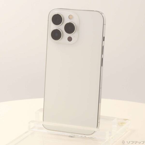 【中古】Apple(アップル) iPhone13 Pro 256GB シルバー MLUP3J／A SIMフリー 【305-ud】