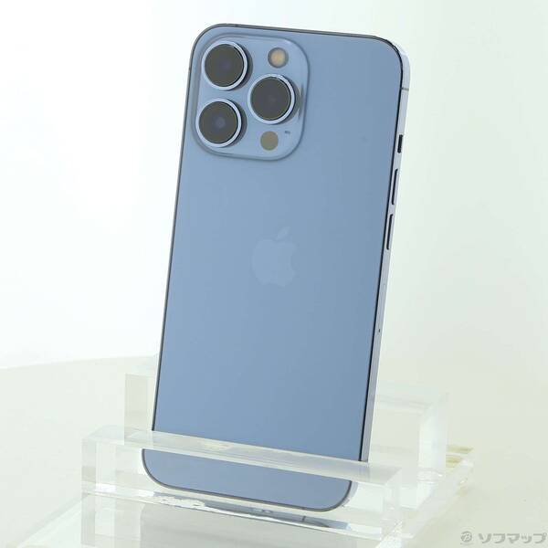 【中古】Apple(アップル) iPhone13 Pro 256GB シエラブルー MLUU3J／A SIMフリー 【297-ud】