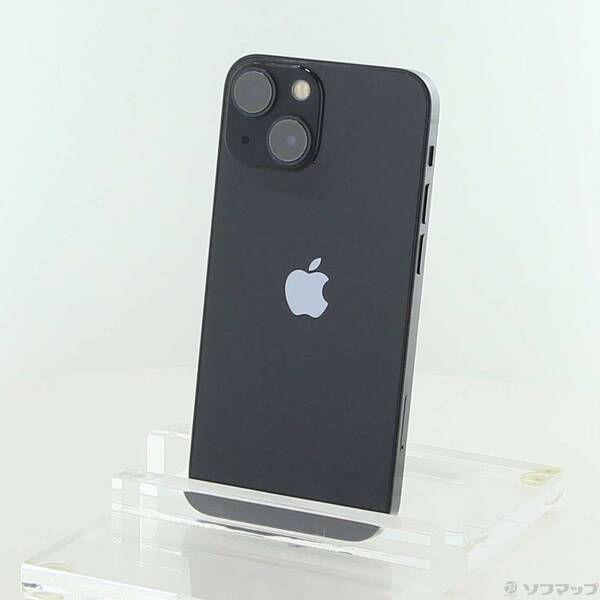 【中古】Apple(アップル) iPhone13 mini 128GB ミッドナイト MLJC3J／A SIMフリー 〔ネットワーク利用制限▲〕 【377-ud】