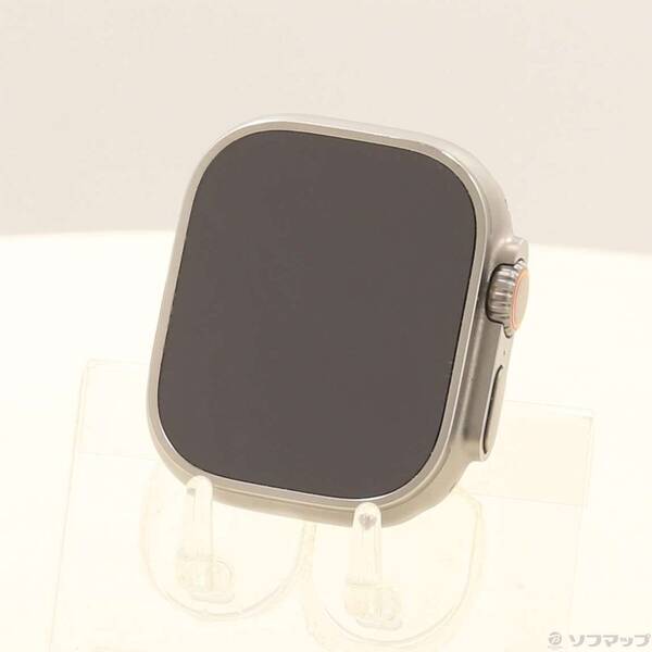 【中古】Apple(アップル) Apple Watch Ultra 2 GPS + Cellular 49粍 チタニウム容れもの 周波数帯域絶無 【377-ud】 スマートフォン・タブレット-スマートウォッチ本体