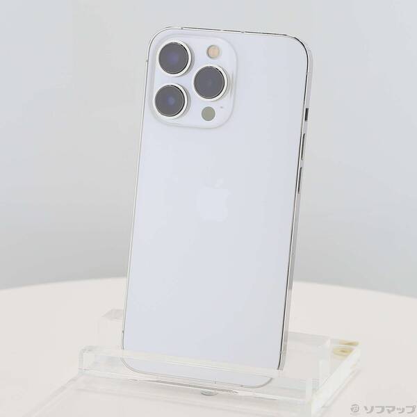 【中古】Apple(アップル) iPhone13 Pro 128GB シルバー MLUF3J/A SIMフリー 〔ネットワーク利用制限▲〕 【247-ud】