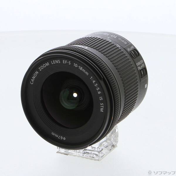 【中古】Canon(キヤノン) Canon EF-S 10-18mm F4.5-5.6 IS STM 【295-ud】