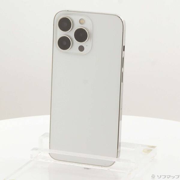 【中古】Apple(アップル) iPhone13 Pro 256GB シルバー MLUP3J／A SIMフリー 【295-ud】