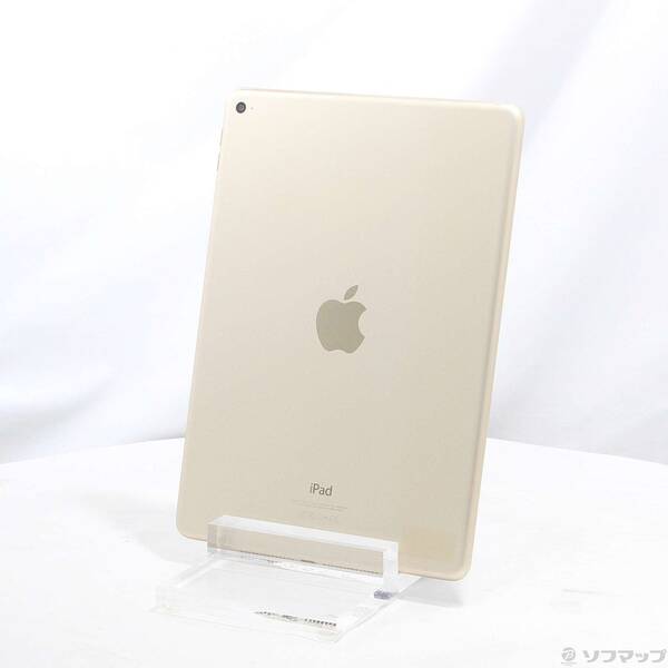 【中古】Apple(アップル) iPad Air 2 16GB ゴールド MH0W2J／A Wi-Fi 【251-ud】