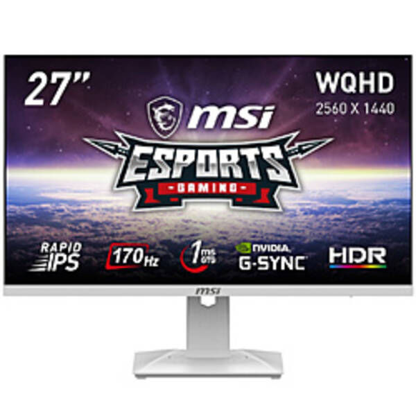 【中古】MSI(エムエスアイ) 〔見せびらかす品〕 G274QRFW 【371-ud】