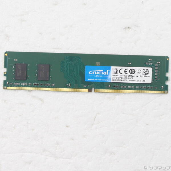 【中古】288P DDR4 8GB パソコン4-25600 DDR4 3200 【377-ud】