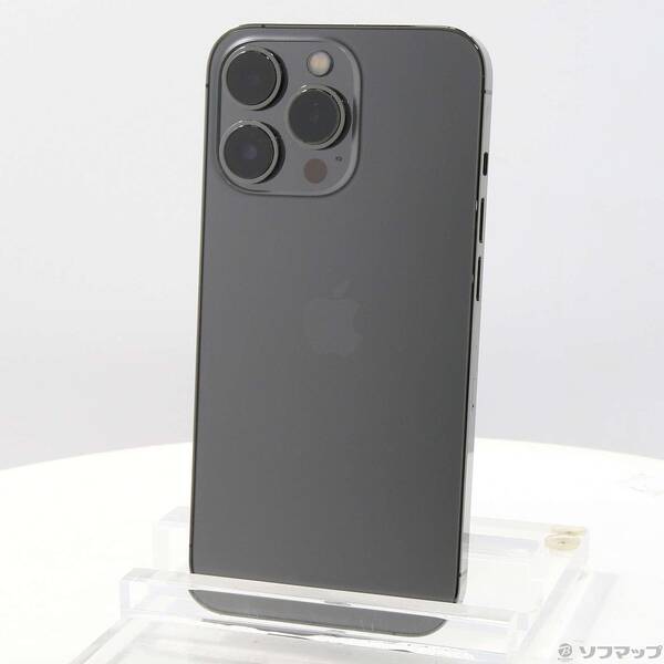 【中古】Apple(アップル) iPhone13 Pro 512GB グラファイト MLUV3J／A SIMフリー 【276-ud】