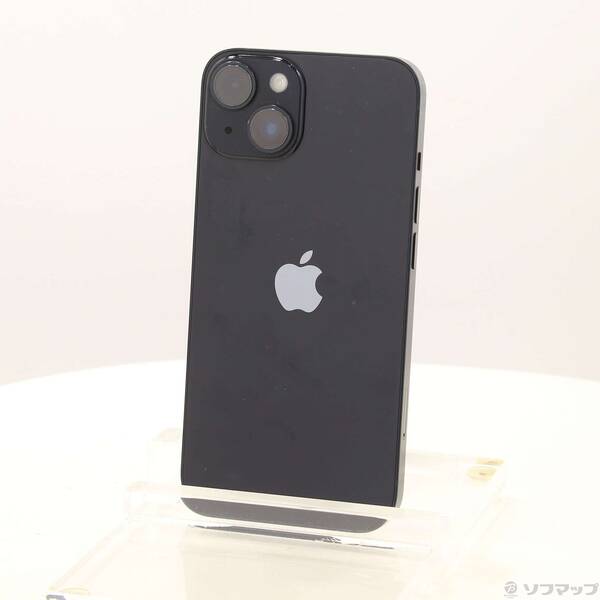 【中古】Apple(アップル) iPhone14 128GB ミッドナイト MPUD3J/A SIMフリー 【198-ud】