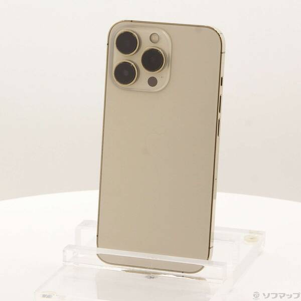 【中古】Apple(アップル) iPhone13 Pro 512GB ゴールド MLUY3J／A SIMフリー 【262-ud】