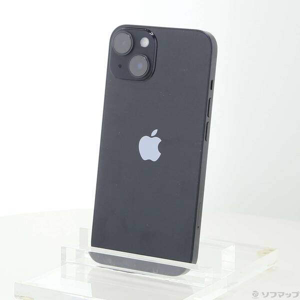 【中古】Apple(アップル) iPhone14 256GB ミッドナイト MPVW3J／A SIMフリー 【262-ud】