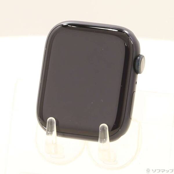 【中古】Apple(アップル) Apple Watch Series 7 GPS 45粍 ミッドナイトアルミニウムケース ダンス楽隊絶無 【262-ud】