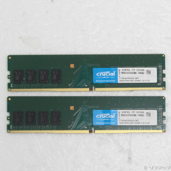 【中古】CFD(シーエフディー) W4U3200CM-16GQ 【262-ud】