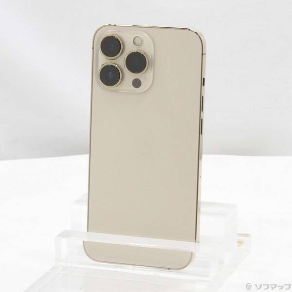 【中古】Apple(アップル) iPhone13 Pro 256GB ゴールド MLUQ3J／A SIM無償性 〔網状組織当て嵌める制限事項▲〕 【247-ud】 スマートフォン・タブレット-スマートフォン本体