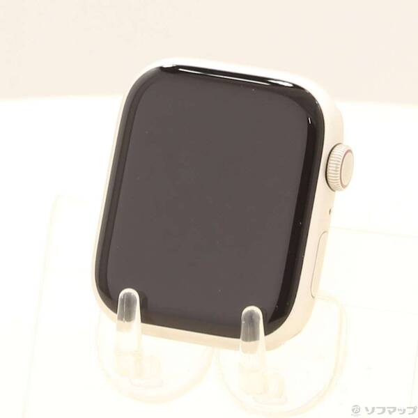 【中古】Apple(アップル) Apple Watch Series 7 Nike GPS + Cellular 45粍 スターライトアルミニウムケース ダンス楽隊絶無 【344-ud】